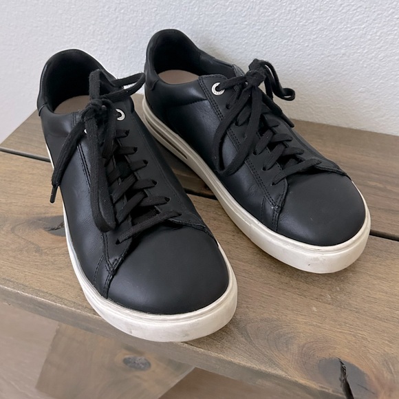 BIRKENSTOCK Bend Low Black Leather Sneaker - Picture 4 of 12